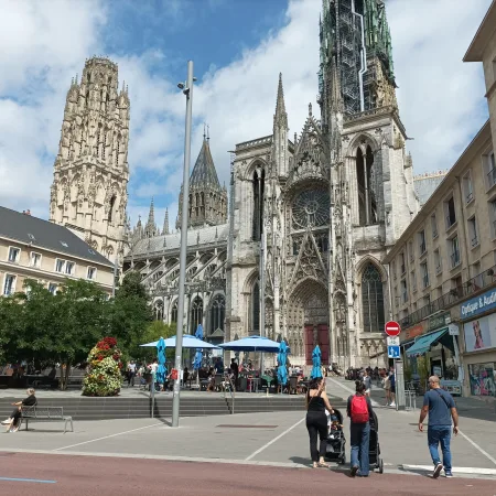 Tour guide in Rouen, Romain Bouchaud